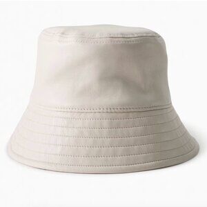 ARITZIA SANDRA BUCKET HAT - GOLD CAMEL BEIGE S/M
